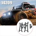 thumbnail image 4 of Piezas de Brazo Oscilante Inferior de Mejora de Metal para Coche RC para Go 1/14 14209 14210 H14BM Piezas de Actualización de Coche RC (Titanio), 4 of 5