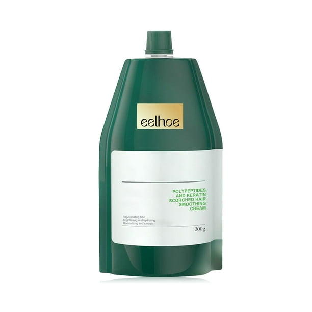 Productos para el cuidado del cabello: Crema reductora de cabello quemado con péptidos y queratina. Hidrata, suaviza y nutre el cabello, lo quema, lo tiñe y lo daña, proporcionando esponjosidad y mant