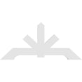 thumbnail image 4 of 72"W x 33"H x 2"D x 6"F, 11/12 Pitch, Vanguard Architectural Grade PVC Gable Bracket, 4 of 8