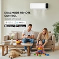 thumbnail image 6 of Cozeware Visio Series Ductless Inverter Mini Split AC Heat Pump, 12000 BTU 230V 20 SEER2, WiFi & Alexa Enabled, 3 Eco Mode, Full Installation Kit Included, Covers Up to 750 Sq.Ft, 6 of 9