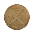 thumbnail image 2 of Modway Column 47" Round Pine Wood Dining Table in Brown, 2 of 5