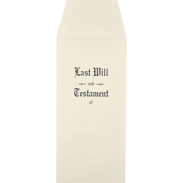 Will Envelope #2301