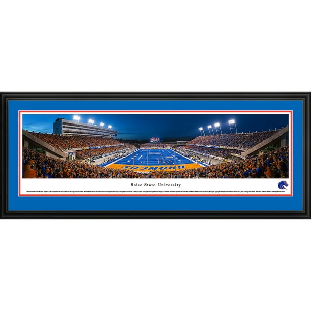 Boise State Football - End Zone View in Broncos Stadium ...