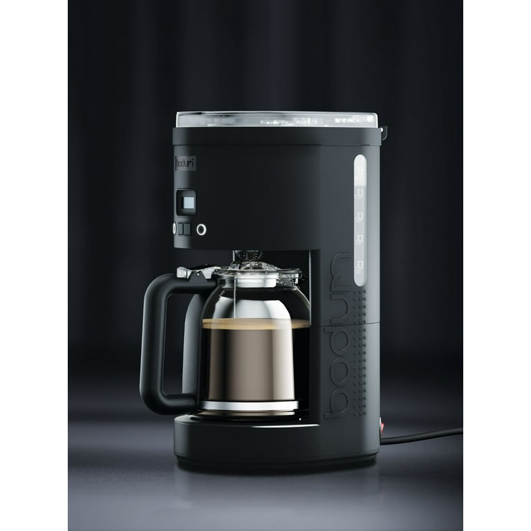 Bodum Bistro Programmable Coffee Maker, 51 Ounce, Black 