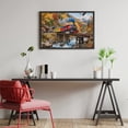 thumbnail image 3 of 1000 Piece Train Fall Landscape Puzzle for Adults, 30x20 in – Recycled Cardboard, Challenging Family Game, 3 of 7