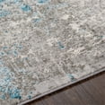 thumbnail image 6 of Surya Enfield ENF-2311 106x144" Rectangle Fabric Rug in Light Gray/Pale Blue, 6 of 7