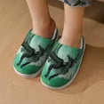 thumbnail image 7 of Kids Dragon Wings Of Fire Slippers Anti-slip Fluffy Fuzzy House Slippers Warm Soft Plush Winter Fluffy House Shoes for Boys Girls, 7 of 7