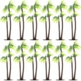 thumbnail image 2 of 12Pcs Plastic Coconut Palm Tree Miniature Plant Pots Bonsai Craft Micro Landscape DIY Decor, 2 of 7