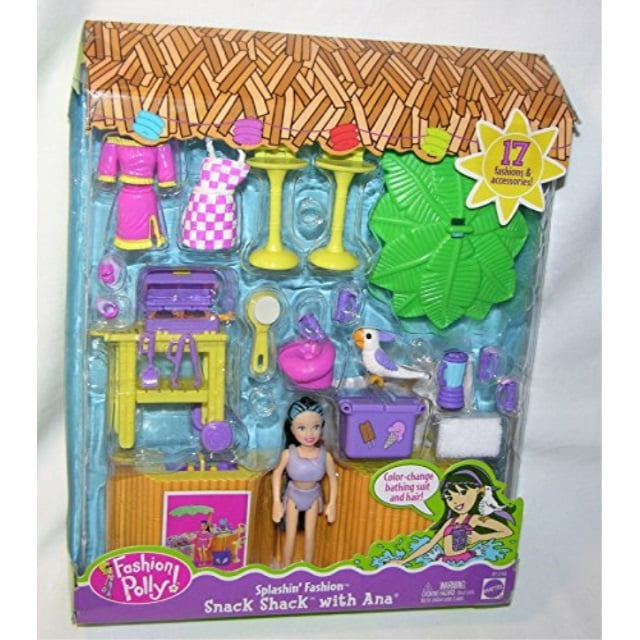polly pocket splashin fashion pool party