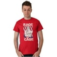 thumbnail image 4 of Street Fighter Vega Rage Cage USA Men's Graphic T Shirt Tees Brisco Brands X, 4 of 6
