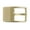 Brass, variant on 1 1/4" (33 mm) Nickel Free Single Prong Rectangular Solid Brass Belt Buckle