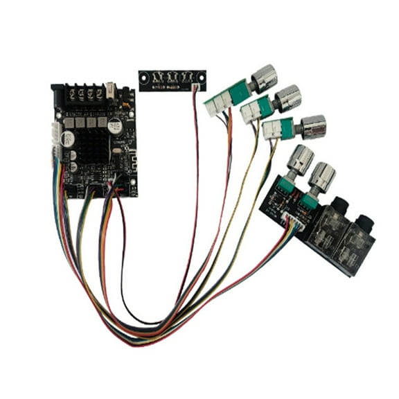 -502HS KTV Microphone Audio Integrated Machine 2.0 Channel Bluetooth Amplifier Board 50w 50w, External Amplifier Board