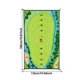 thumbnail image 3 of BotaniNest Double Faced Chipping Game Mat Hitting Mat Training Practice With Realistic For Indoor Outdoor Sports Games And Skill Development 2ML, 3 of 7