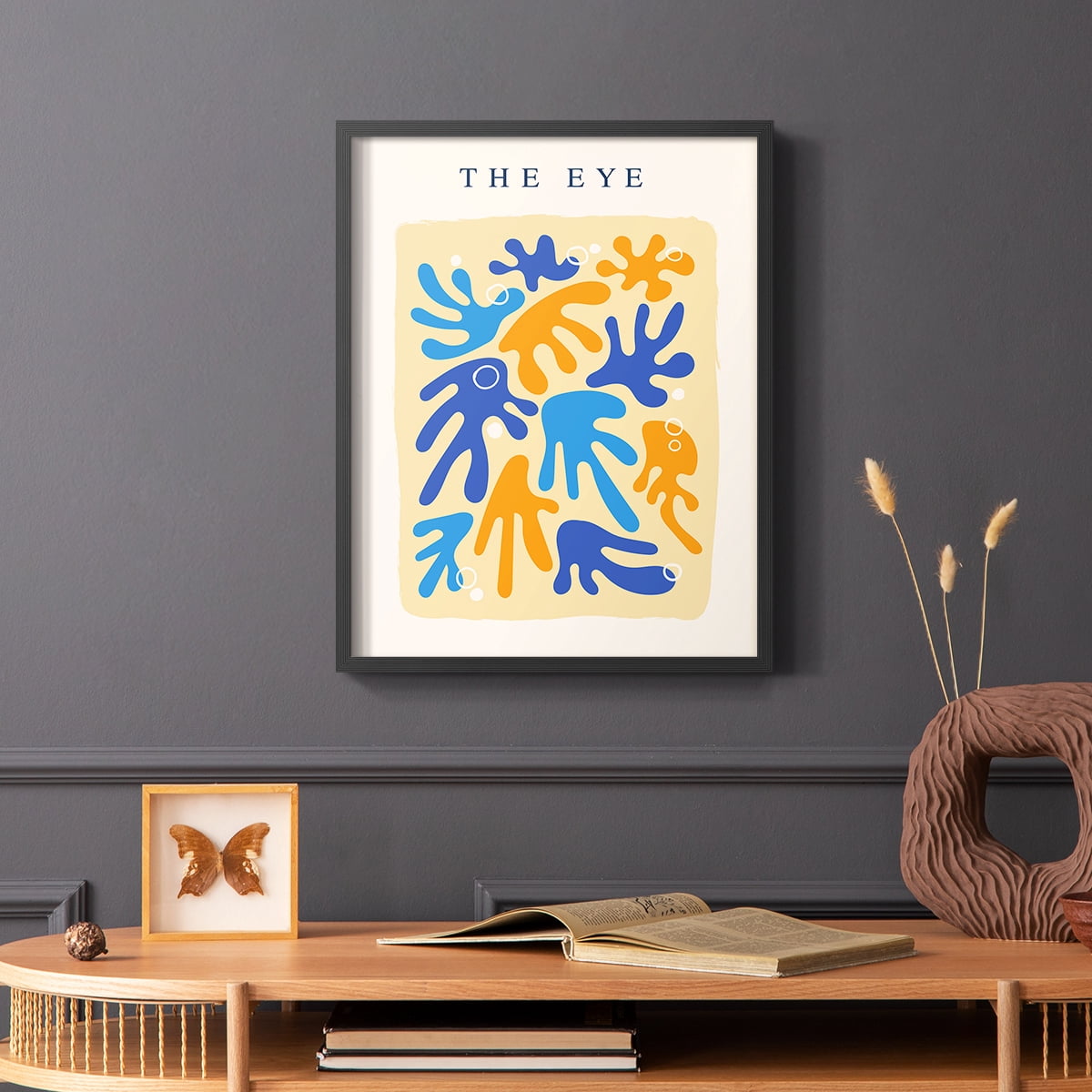 Matisse CCCIX in Black Solid Wood 16 x 20 Framed Print