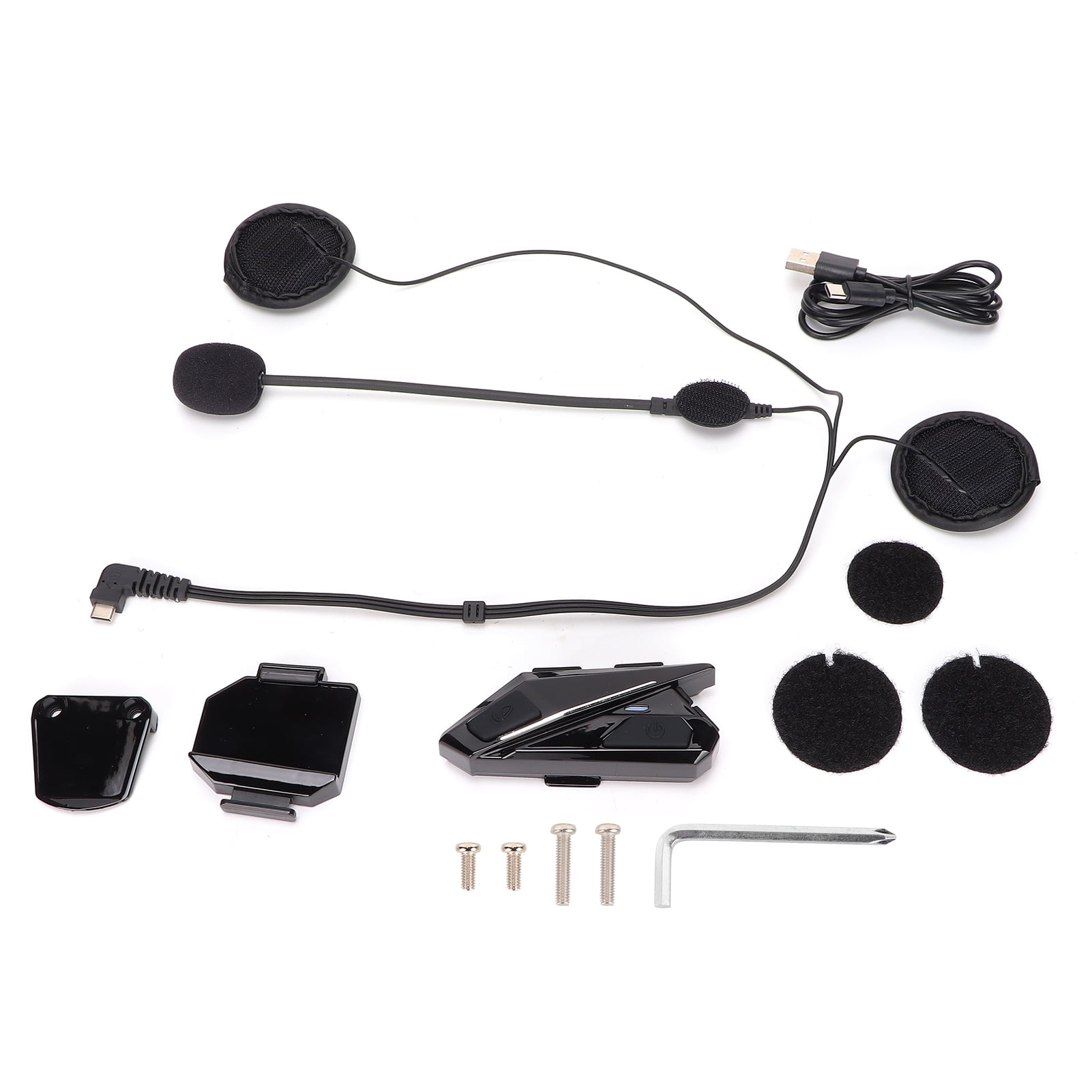 Motorcycle Helmet  Headset, Motorcycle Headset Big Button  For Motorcycles