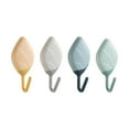 thumbnail image 4 of Nkmbld Large Adhesive Hooks for Hanging Heavy Duty, Leaf Non-Marking Hooks No-Hole Kitchen Bathroom Wall Towel Hooks, Works on Ceramic, Marble, Glass, Metal, 4 of 7