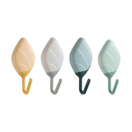 

Sale Clearance Leaf Non-marking Hooks No-hole Kitchen Bathroom Bathroom Wall Towel Hooks