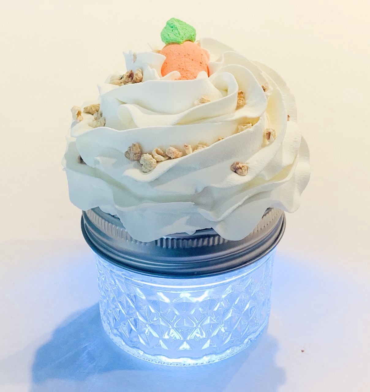 Mason Jar Carrot Cake Cupcake Decoration Dezicakes