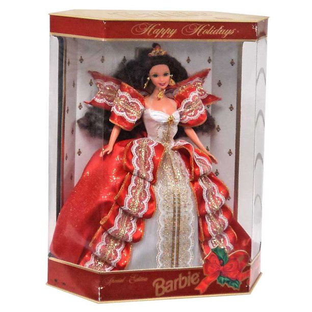 1987 happy holidays barbie