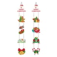 thumbnail image 1 of WIFKLSIIPG Merry Christmas Home front Porch Door Hanger Red Green Party Paper Signs Banners, 1 of 6