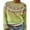 850Yellowgreen, variant on Womens Vintage Fair Isle Sweater Casual Loose Fall Winter Warm Knitted Pullover Sweaters Alsol Lamesa
