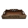 thumbnail image 2 of Bandeja de madera para servir, bandeja grande rústica STORE INDYA, 14 x 10 pulgadas, 2 of 6