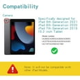 thumbnail image 2 of Touch Bluetooth keyboard case for iPad 9th/8th/7th, 10.2-inch, with pen holder (yellow), 2 of 7
