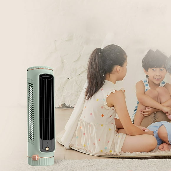 Electrodomésticos Acondicionador portátil automático remoto USB Mini acondicionador personal con 3 velocidades con agitación automática para el hogar Oficina Dormitorio Característica: ventilador eléc