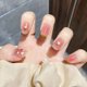 thumbnail image 5 of Uñas postizas francesas cuadradas acrílicas de cobertura completa, uñas postizas desnudas para mujeres y niñas, 24 Uds., 5 of 5