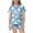 Blue, variant on Luvoko Tween Pajamas Girls' Easter Day Printed Pajamas Short Sleeved Button Top Shorts Home Pajamas Set Toddler Pajamas Girls Girl Clothes 18-24 Months Toddler Girl 4t Clothes Baby Girl Twin Outfits
