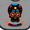 thumbnail image 4 of Inktastic Day Of The Dead Skull BLK Boys or Girls Baby Bib, 4 of 4
