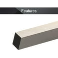 thumbnail image 3 of HUGFEGWE HSS Lathe Tool Bit 10mm x 10mm x 200mm Square Lathe Turning Tool Blanks High Speed Steel Rectangular Fly Cutter Mill Blank 1pcs CJB91-23170, 3 of 7