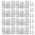 thumbnail image 1 of Miangastore Flush Mount Bracket Stainless Steel 48Pcs Screws 2.16X1.18X0.08 In, 1 of 8