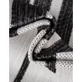 thumbnail image 3 of Unique Loom Outdoor Modern Collection Area Rug - Monochrome (2' x 5' 3" Runner Black and White), 3 of 6