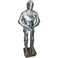 thumbnail image 3 of THOR INSTRUMENTS Gothic Armor Suit Medieval Larp Costume With Base Rustic Vintage Home Decor Gifts, 3 of 4
