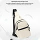 thumbnail image 4 of Bolso de pecho estilo japonés ZJT250117256 | Mochila deportiva unisex tipo bandolera | Tejido impermeable de alta densidad | Cremalleras antirrobo | Gran capacidad con múltiples bolsillos | U, 4 of 5