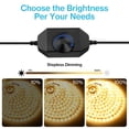 thumbnail image 3 of Tira de luces LED Olafus de 10 m, color blanco cálido, 600 LED, 3000 K, 12 V, 3 of 8