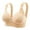 Beige, variant on Penkiiy Women Bras Woman's Fashion Plus Size Wire Free Comfortable Push Up Bra Underwear Beige Bras