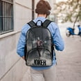 thumbnail image 6 of Joker Film Backpack Daypack Adjustable School Bag Student Bookbag Satchel Multifunctional Large Capacity Laptop Rucksack, 6 of 8