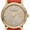 Orange, variant on Burberry Unisex Double Leather Analog Quartz 38mm Watch BU9032
