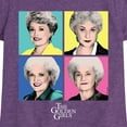 thumbnail image 3 of Golden Girls - Pop Art - Toddler And Youth Girls Short Sleeve Graphic T-Shirt, 3 of 5