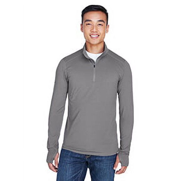 Men's Harrier Half-Zip Pullover - CINDER - M