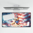 thumbnail image 4 of Golden Retriever Patriotic Welcome for 4Th of July Independence Day Desk Mat Full Keyboard Mouse Pad Goldens Dog Lover Gifts Idea Large Mousepad - 00010, 4 of 5