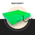 thumbnail image 3 of 2nd Containment - Folding Foam Wall Berm - 4’ x 4’ - Lime Green PVC - MADE IN U.S.A, 3 of 7