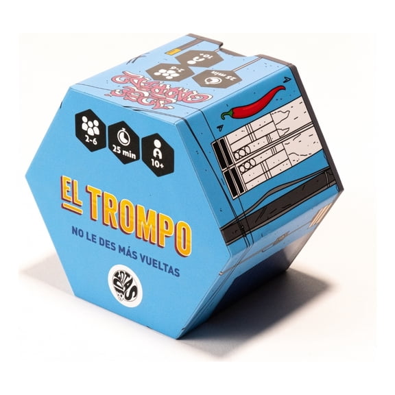 El Trompo - Juego de Mesa de Bluff y Deducción para Armar tu Trompo con Cartas, en Español