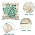 thumbnail image 3 of 1Pc/4Pcs Fall Pillow Covers Decoration, Farmhouse Pumpkin Maple Leaves Thanksgiving Fall Throw Pillows Cushion Case Couch Decor for Autumn Home Outdoor Decorations, 18X18Inch, 3 of 7