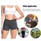 thumbnail image 3 of Sonducket Honey Comb Pantalones cortos de verano Cintura alta Melocotón Leggings cortos Sexy Push Up Fitness Workout Parte inferior Pantalones Prendas para la parte inferior del cuerpo Gris S, 3 of 6