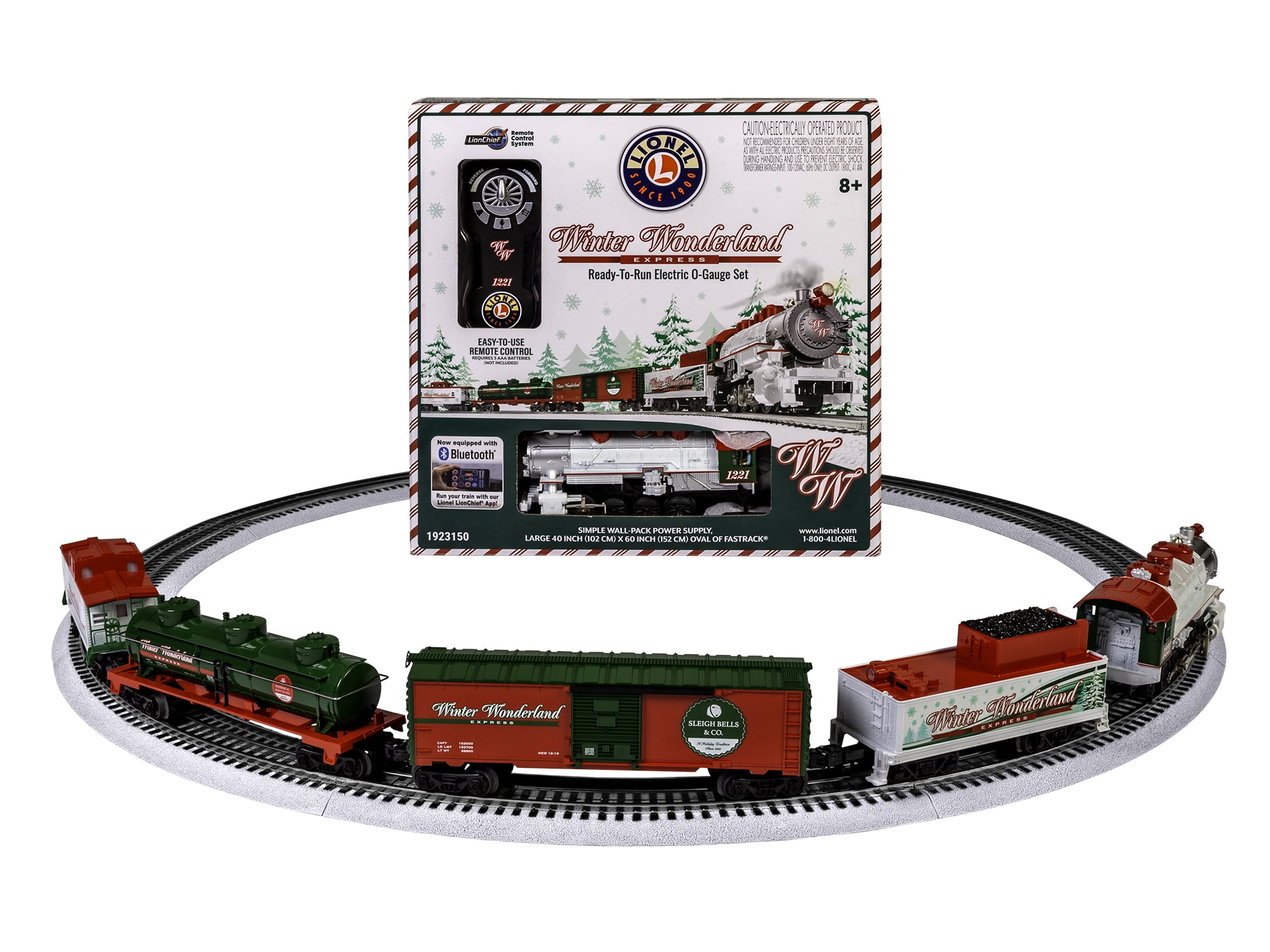 electronic train set