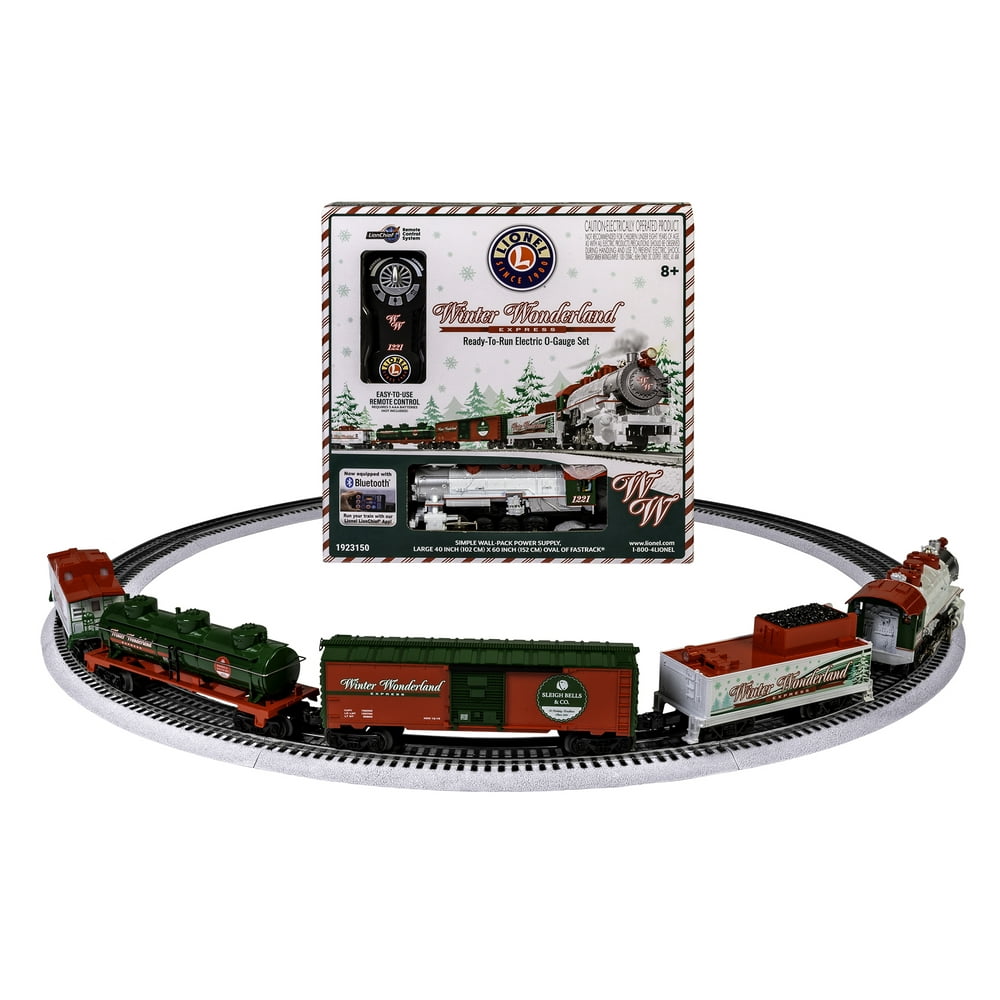Lionel O Scale Winter Wonderland with Remote and Bluetooth Capability
