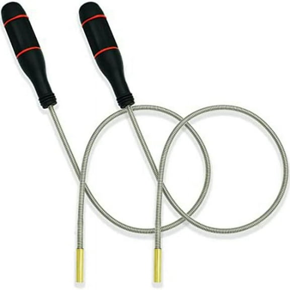 2PCS Flexible Magnetic Pickup Tool, 23.6inch Long Bend-It Magnet Snake Pickup, Bendable 2LB